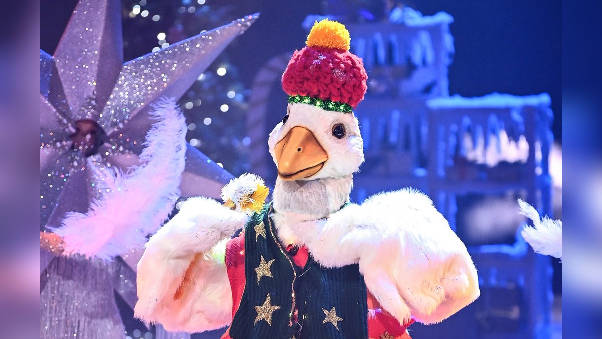 An der Weihnachtsgans war auch bei "The Masked Singer" kein Vorbeikommen.. © © ProSieben / Willi Weber