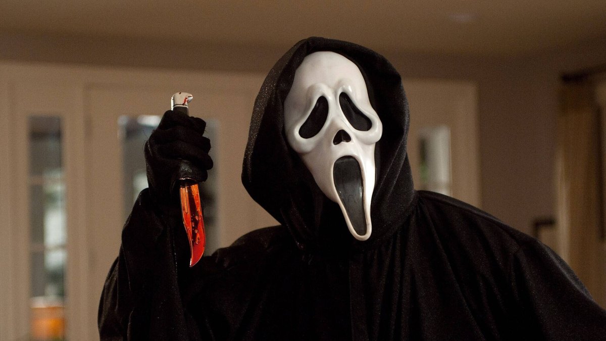 Das Ghostface und jede Menge Blut - dafür steht die "Scream"-Reihe.. © imago/Mary Evans