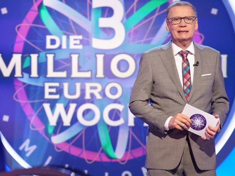 Günther Jauch lädt zur "3-Millionen-Euro-Woche".. © RTL / Stefan Gregorowius