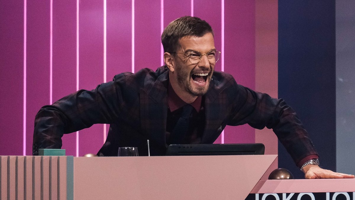 Joko Winterscheidt wird in der kommenden Woche wieder "Wer stiehlt mir die Show?" moderieren.. © ProSieben/Florida TV/Anna Thut