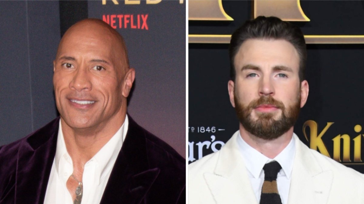 Dwayne Johnson (li.) und Chris Evans stehen bald gemeinsam vor der Kamera.. © Billy Bennight/AdMedia/ImageCollect.com / Birdie Thompson/AdMedia/ImageCollect.com