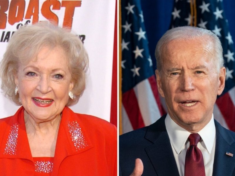 In der TV-Sendung "Celebrating Betty White" wird auch US-Präsident Joe Biden zu Wort kommen.. © [M] s_bukley/Shutterstock.com / lev radin/Shutterstock.com