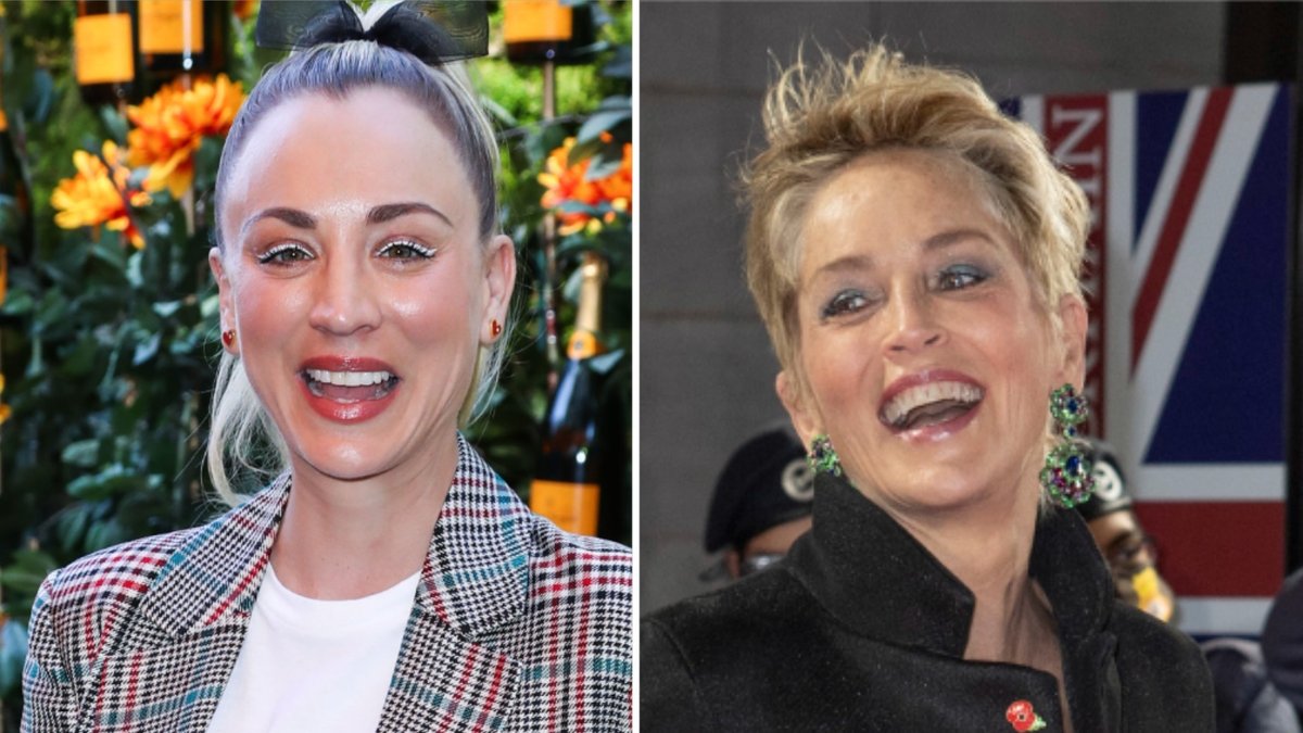 Perfekt gecastet: Sharon Stone (re.) wird Kaley Cuocos Mutter spielen.. © Xavier Collin/Image Press Agency/ImageCollect.com / Landmark Media./ImageCollect.com