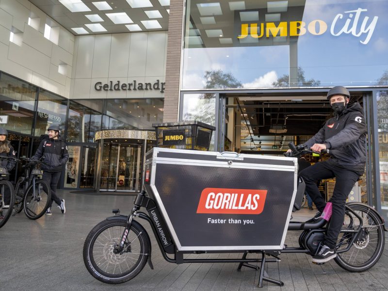 Gorillas Lieferfahrrad