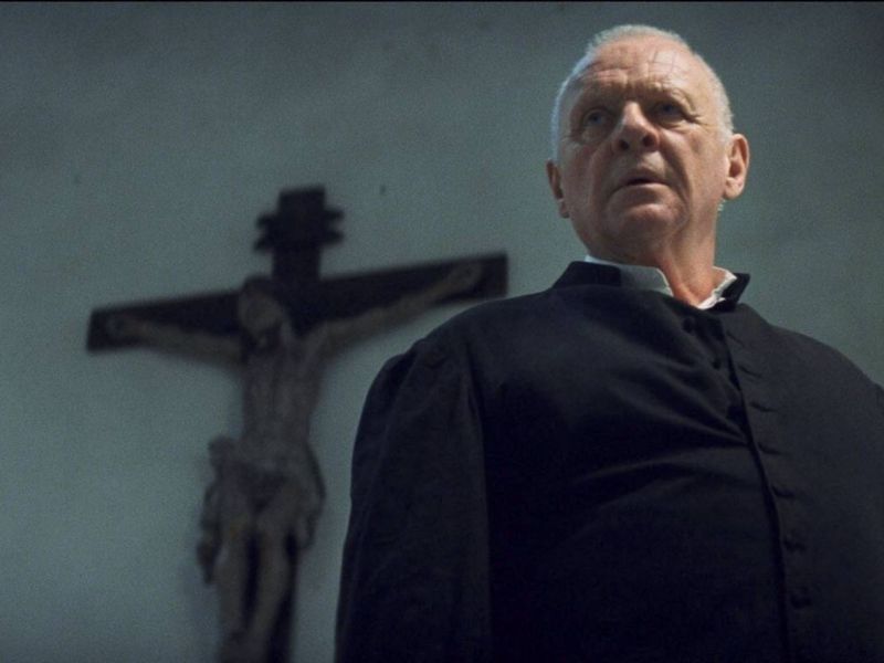 The Rite-Szenenbild mit Anthony Hopkins.