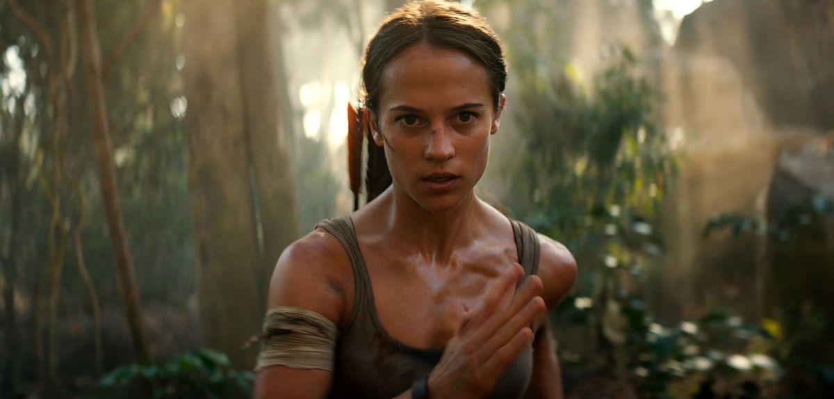 Alicia Vikander als Lara Croft.