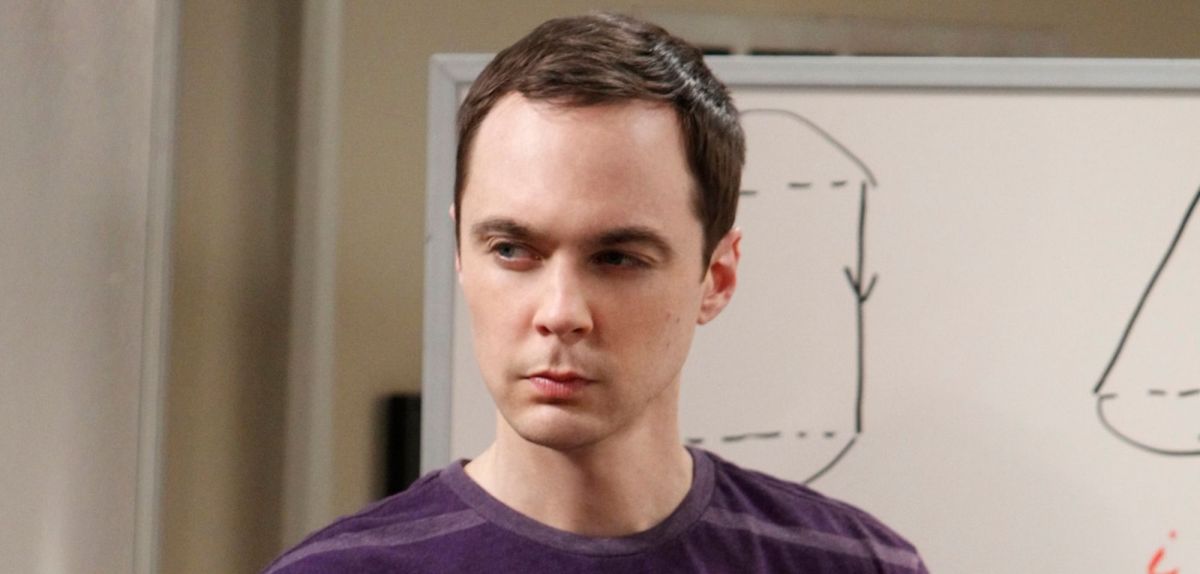 Sheldon Cooper in "The Big Bang Theory".