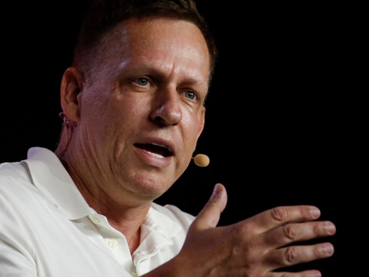 Peter Thiel bei der Bitcoin 2022-Konferenz