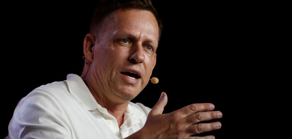 Peter Thiel bei der Bitcoin 2022-Konferenz