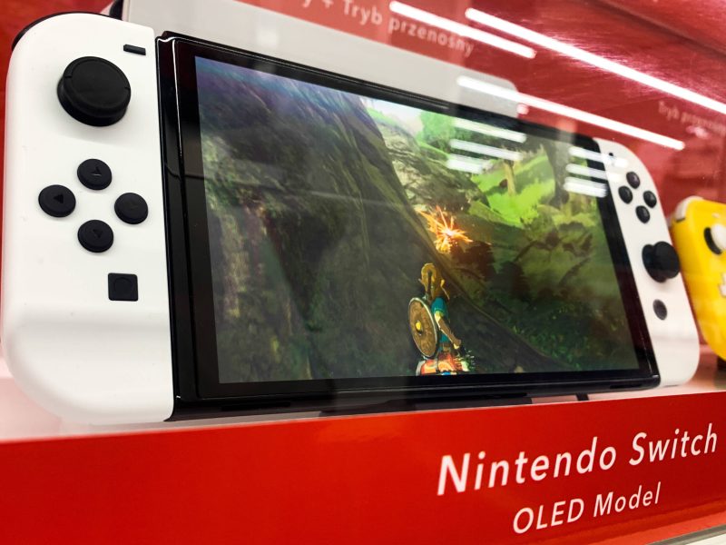 Nintendo Switch OLED Nahaufnahme