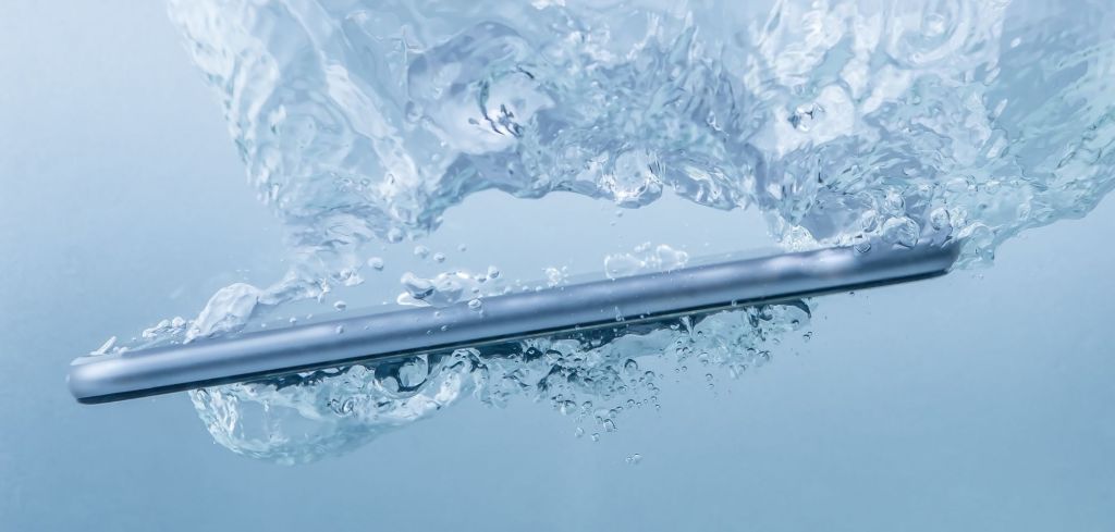 Smartphone unter wasser