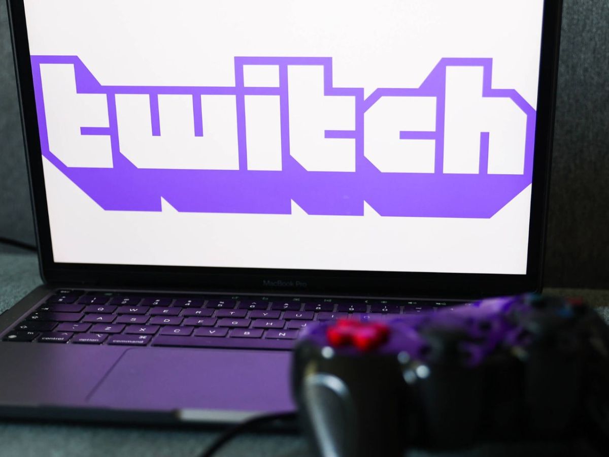 Twitch auf dem Laptop