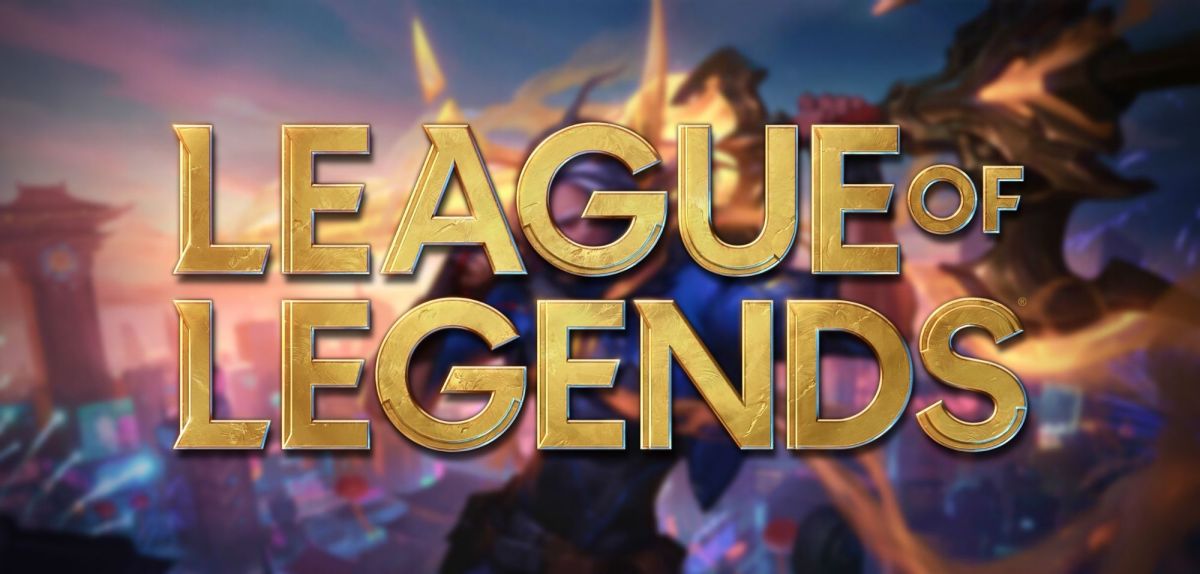 "League of Legends"-Logo vor einem Mondzodiak-Viego