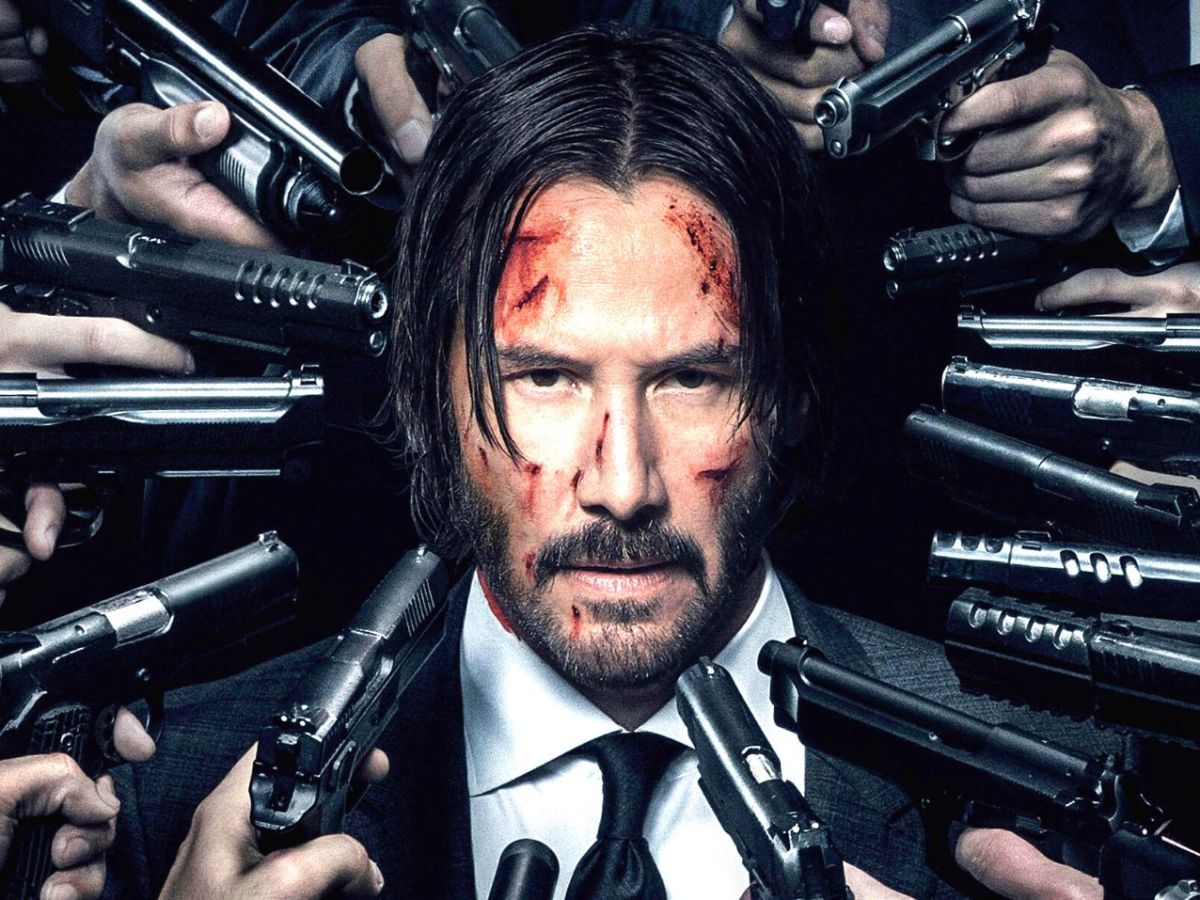 Artwork zu "John Wick 2" mit Keanu Reeves.