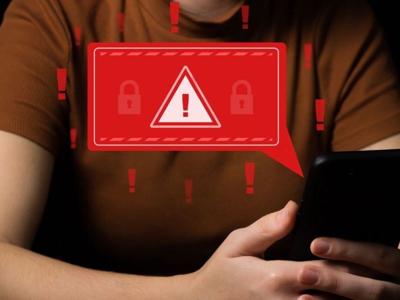 Malware Warnung am Handy