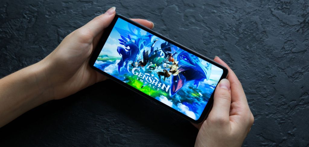 Genshin Impact auf dem Smartphone