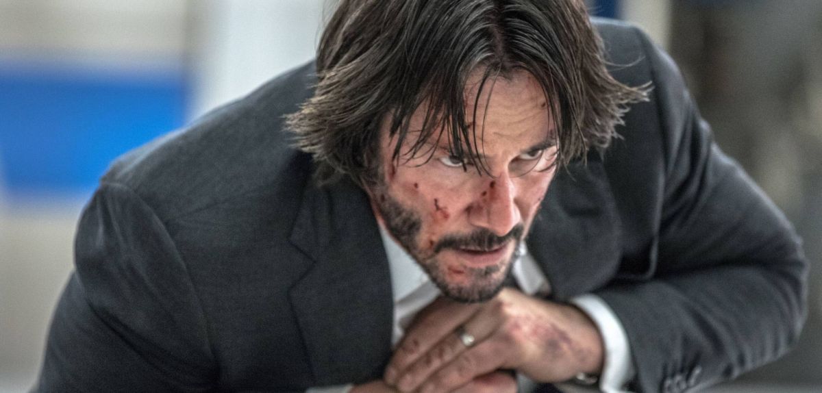 Keanu Reeves in einer Szene in "John Wick: Kapitel 2".