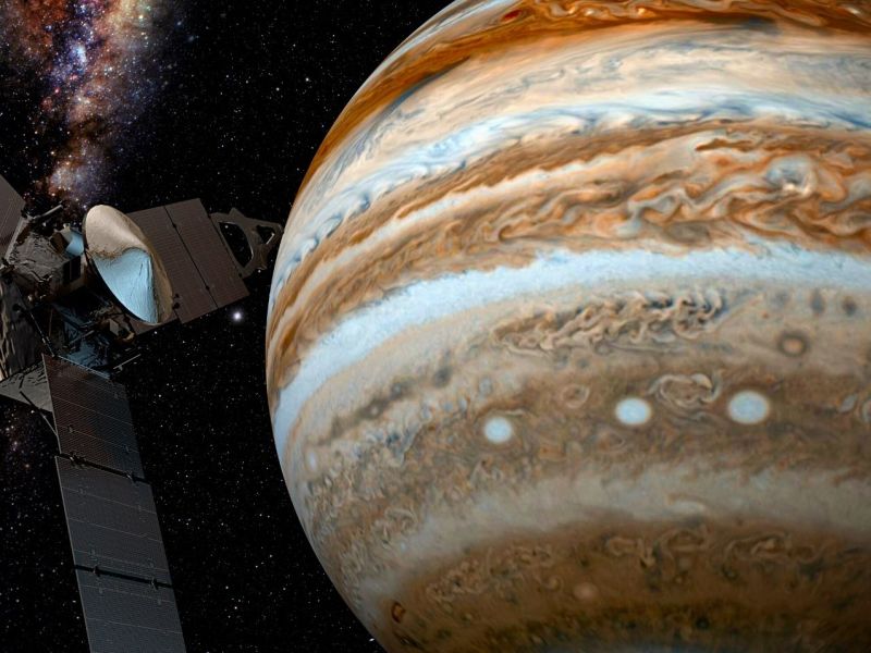 Juno-Sonde der NASA umkreist den Jupiter