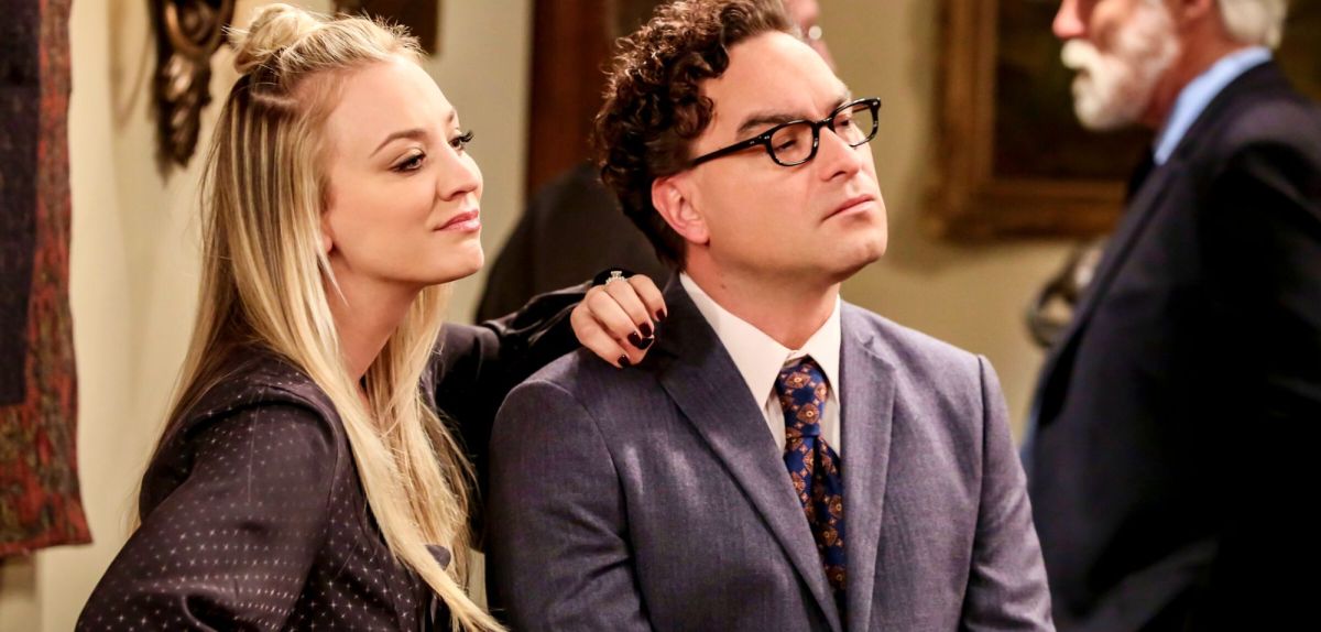 Kaley Cuoco und Johnny Galecki in "The Big Bang Theory".