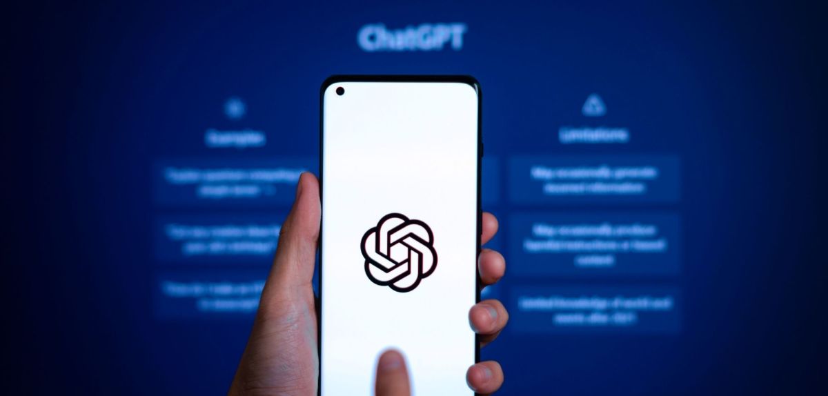 ChatGPT auf einem Smartphone