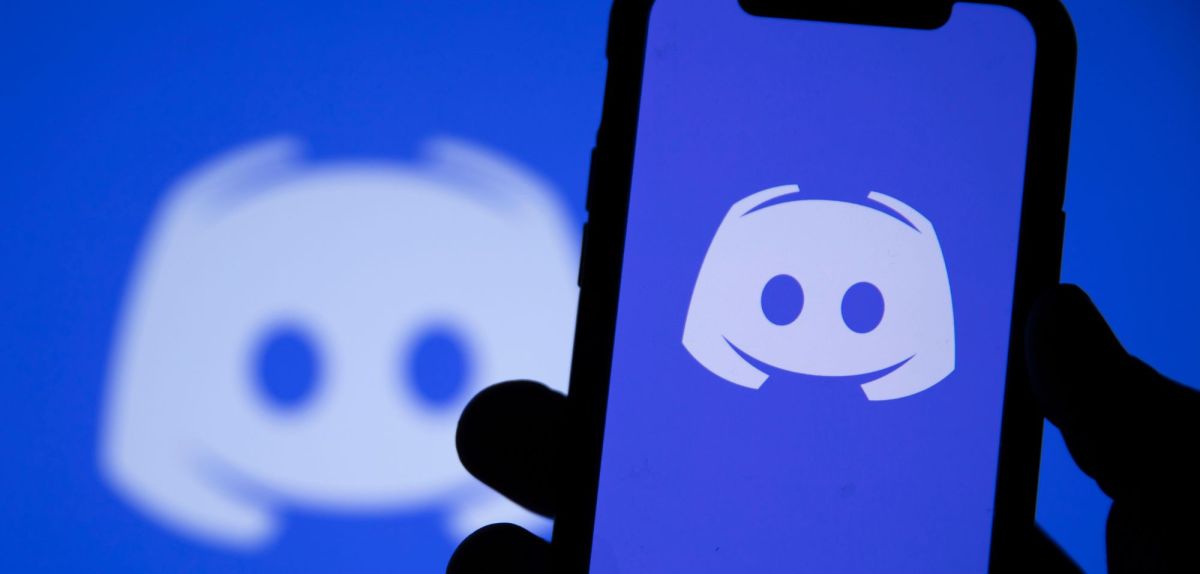 Discord Logo auf dem Smartphone