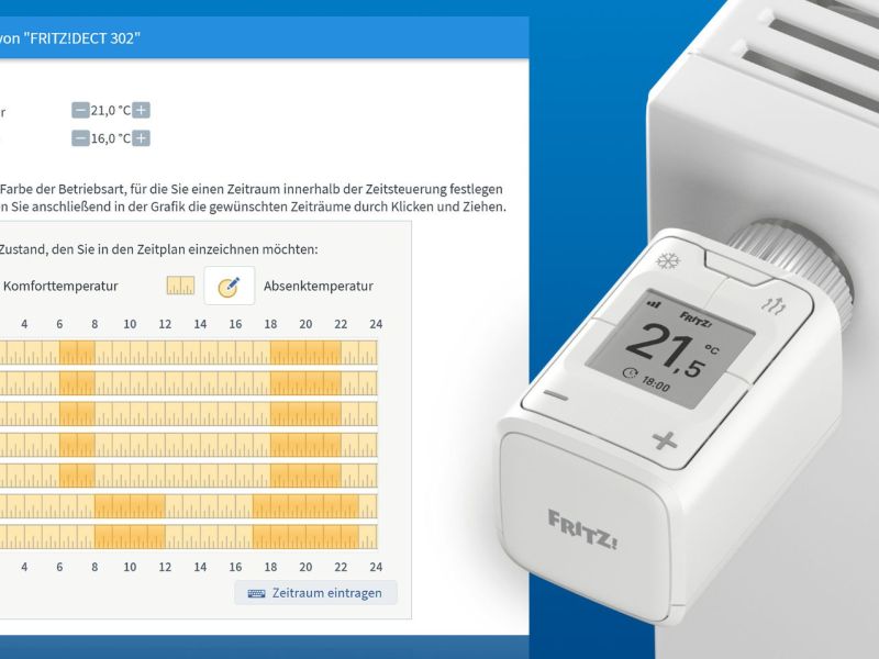 Fritz Smart Home Heizungsanschluss