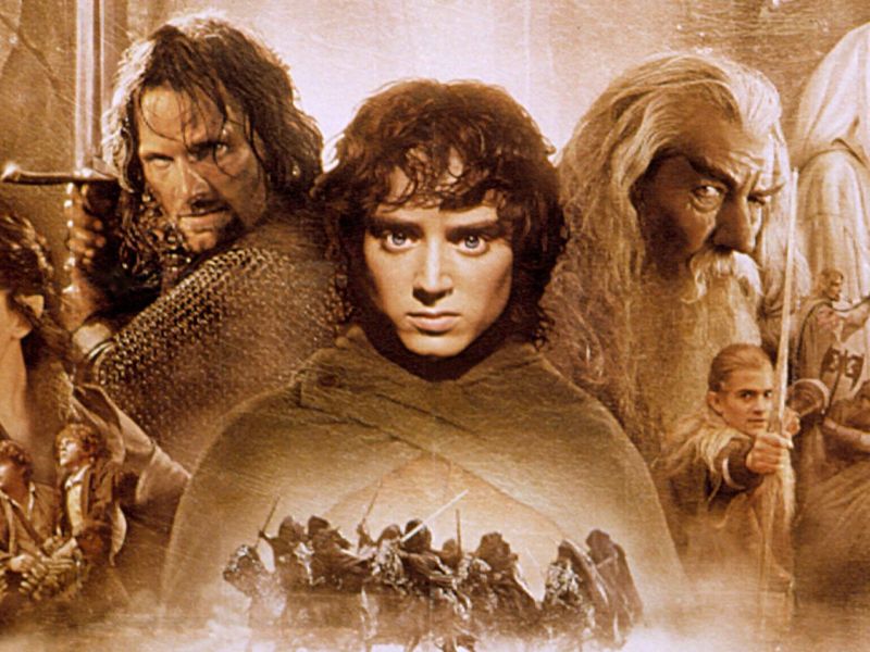 Poster zu "Der Herr der Ringe - Die Gefährten".