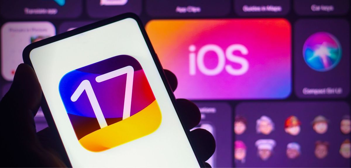 iOS 17 auf dem Handy