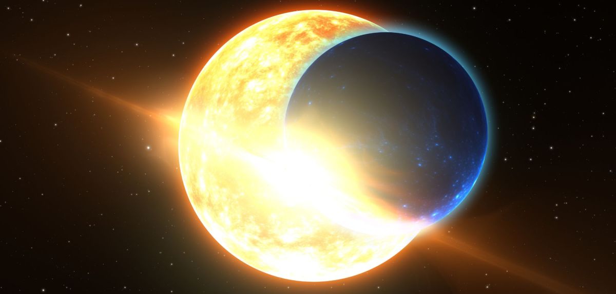 Exoplanet umkreist eine Sonne