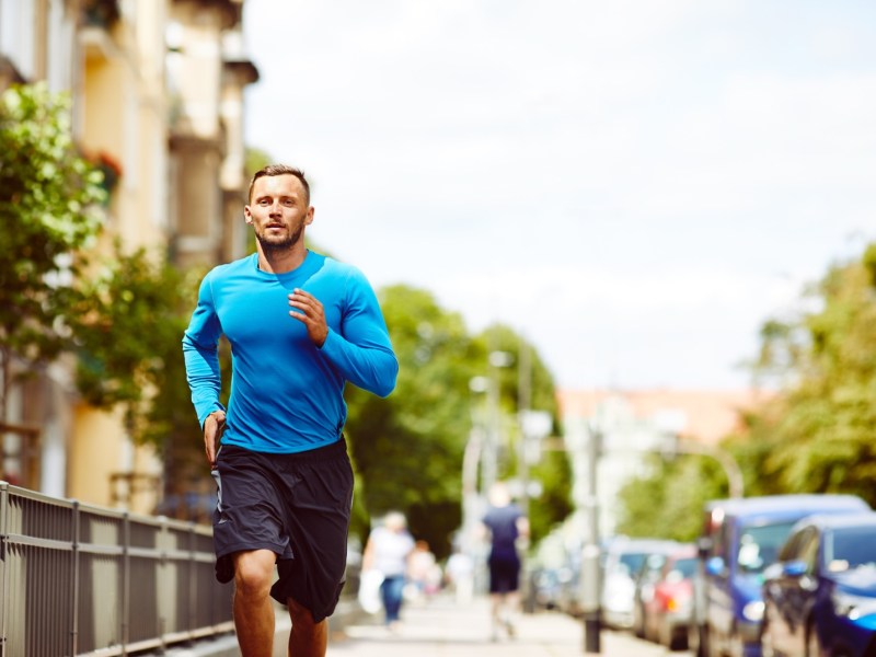 Mann beim Joggen