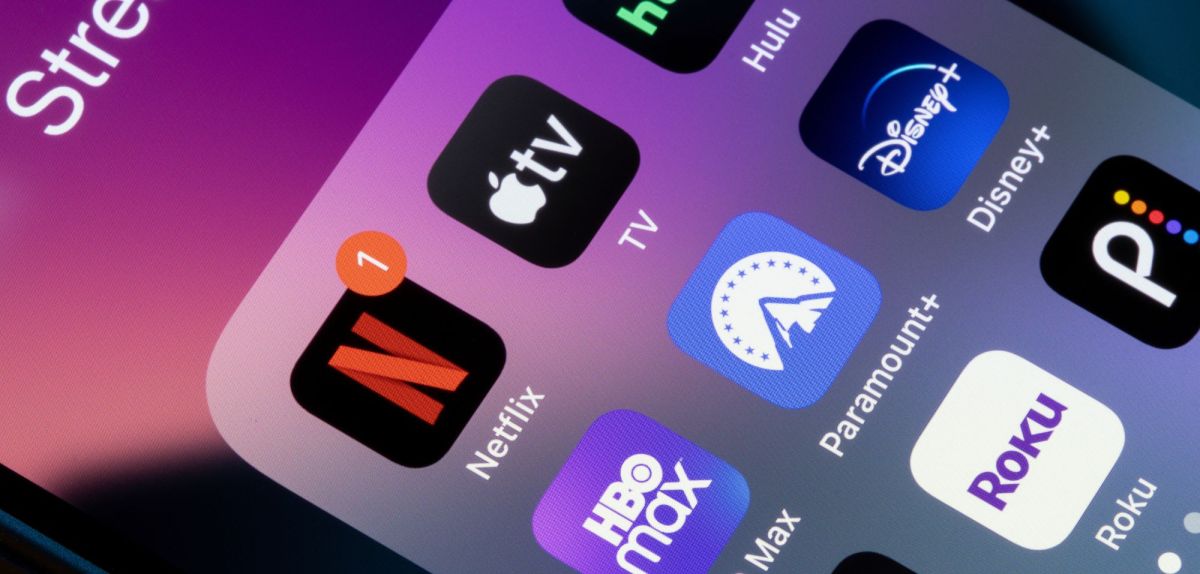 Streaming apps auf dem Handy