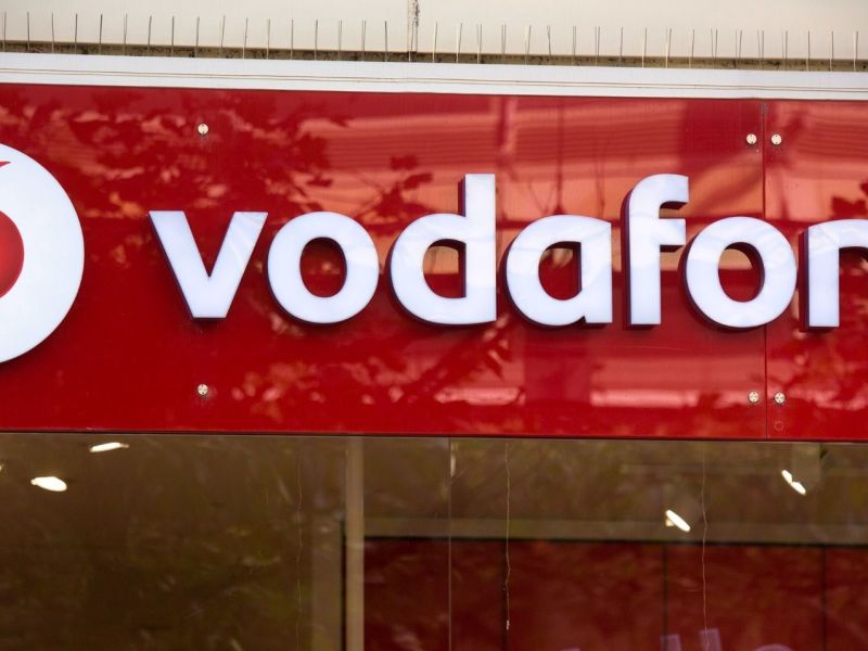 Vodafone Symbol an GeschÃ¤ft