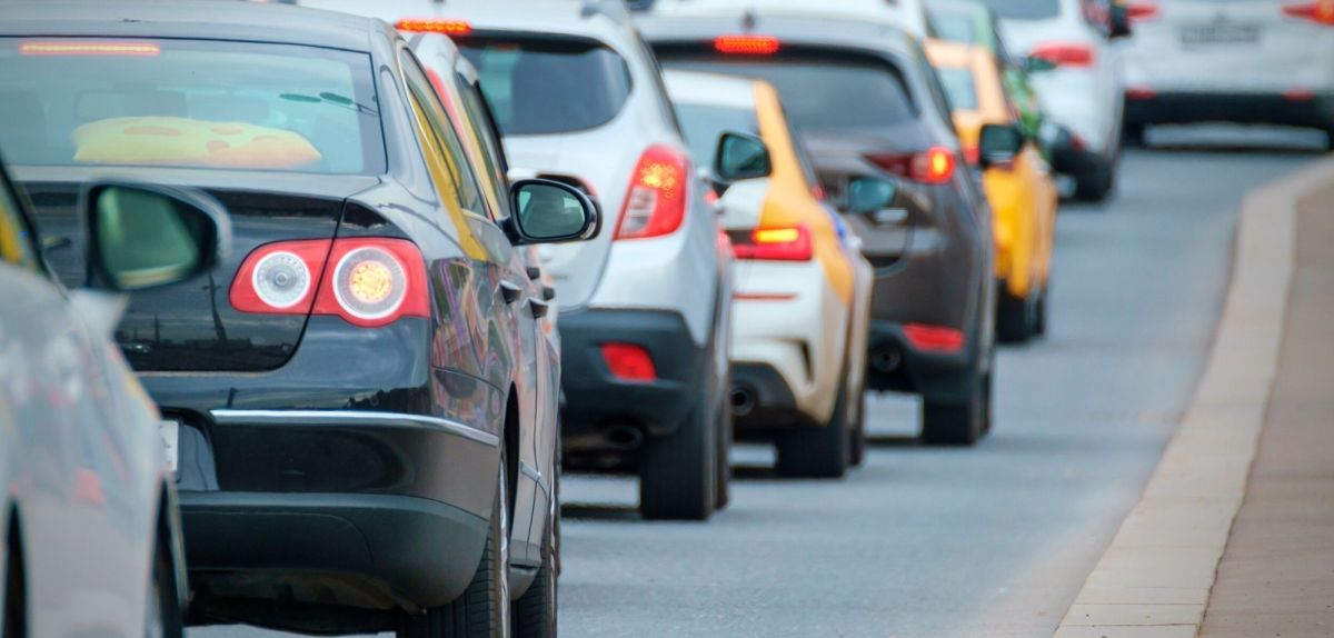 Autos im Stau