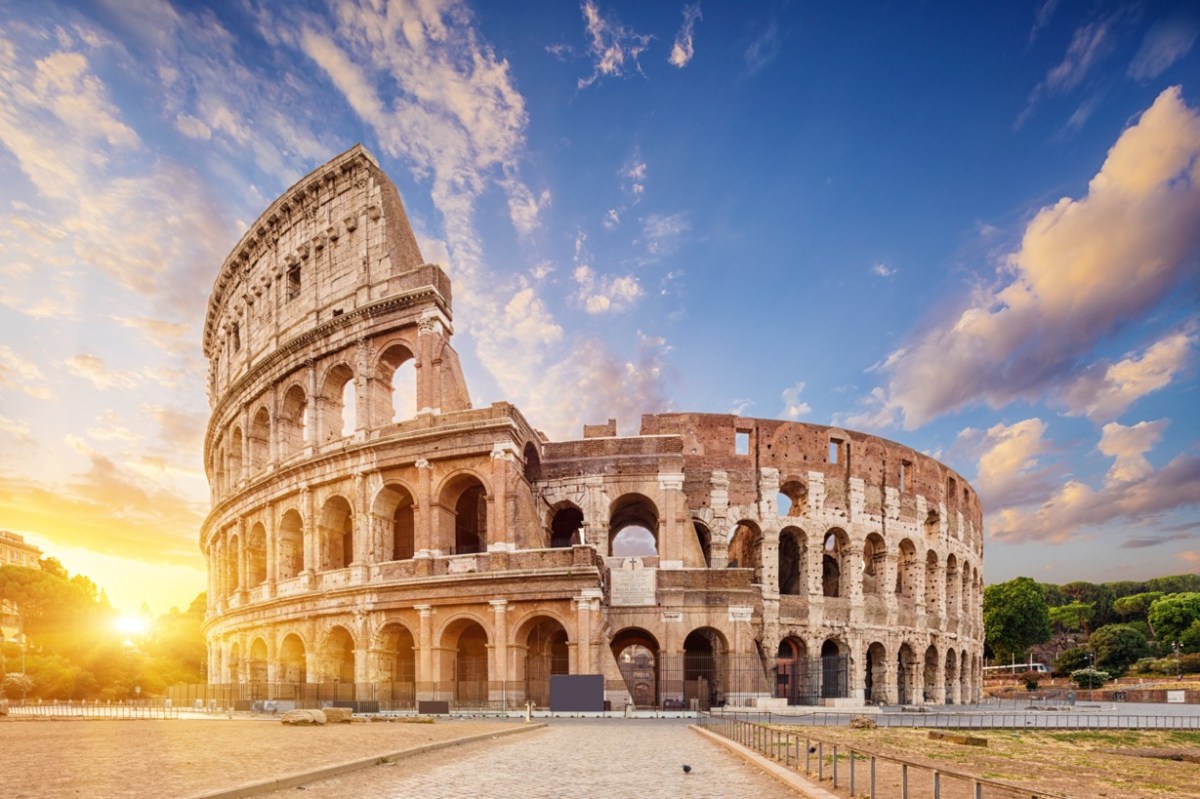 Das Colosseum in Rom