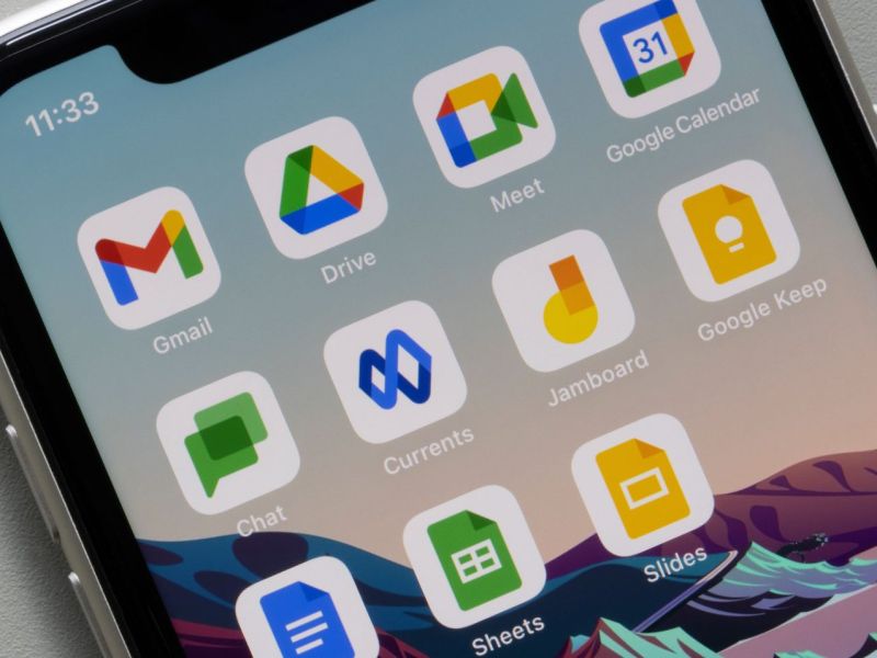 Google Apps auf dem Handy