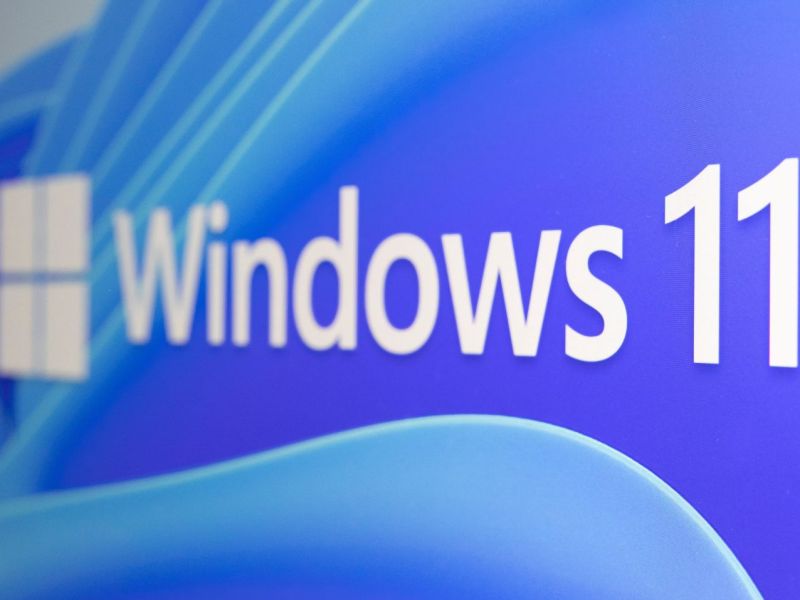 Windows 11 Logo auf PC