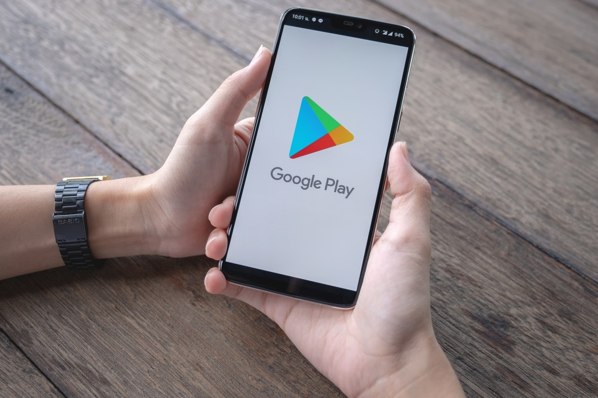 Google Play Store auf dem Handy