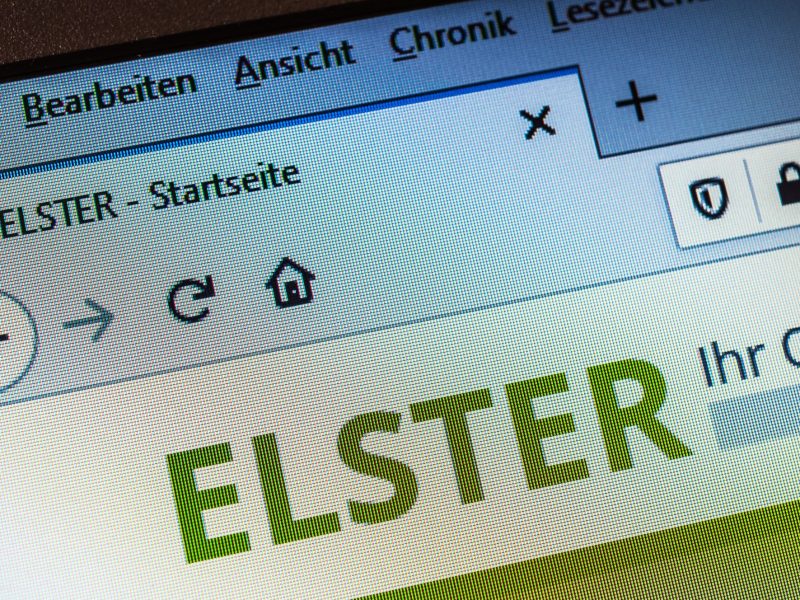 Elster Webseite
