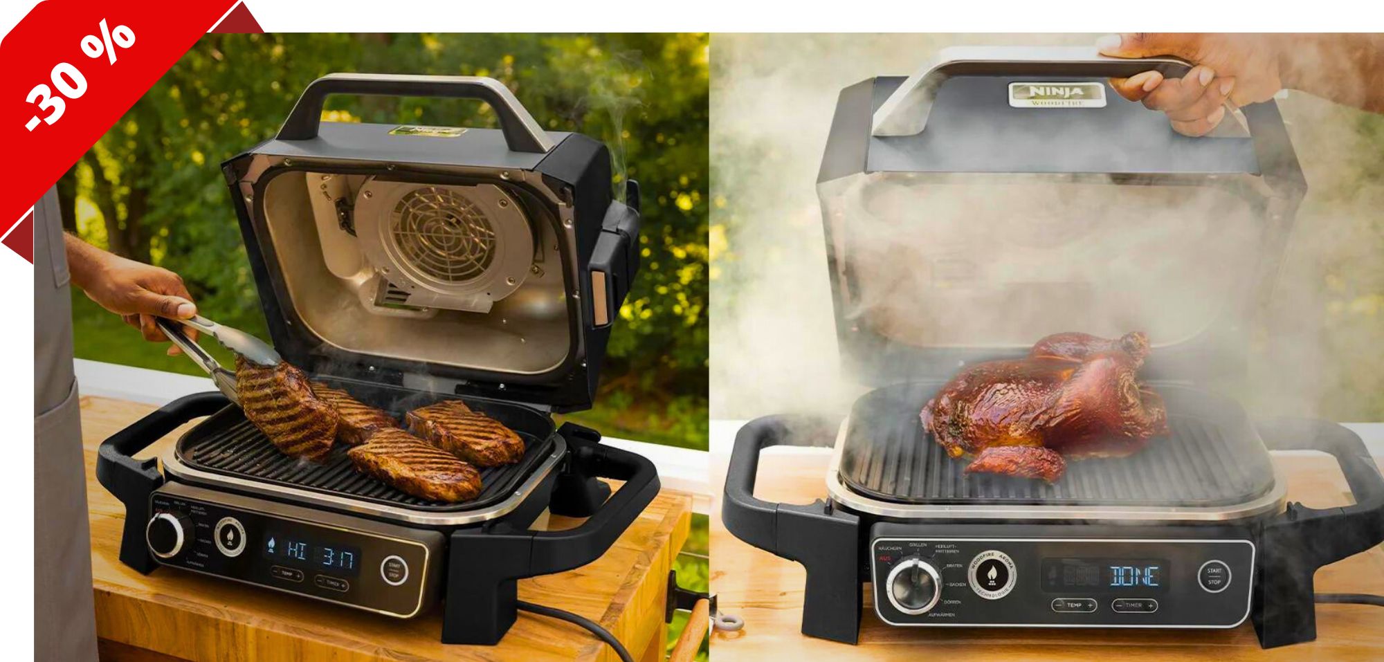 Elektrogrill im Angebot Ninja Woodfire für unter 300 Euro Futurezone
