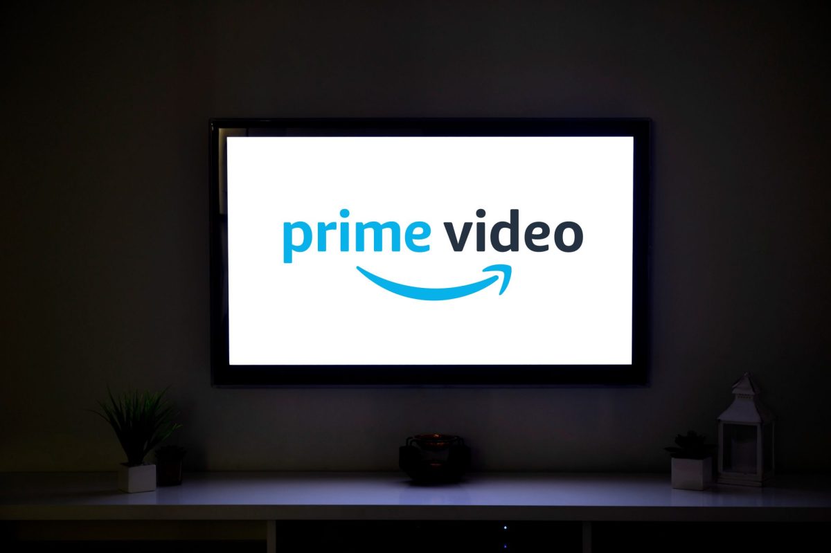 Prime Video-Logo auf einem Fernseher