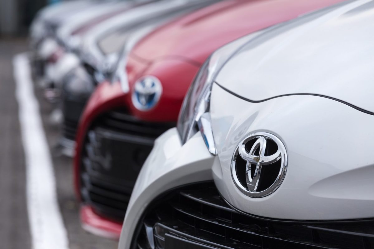 Autos der Marke Toyota