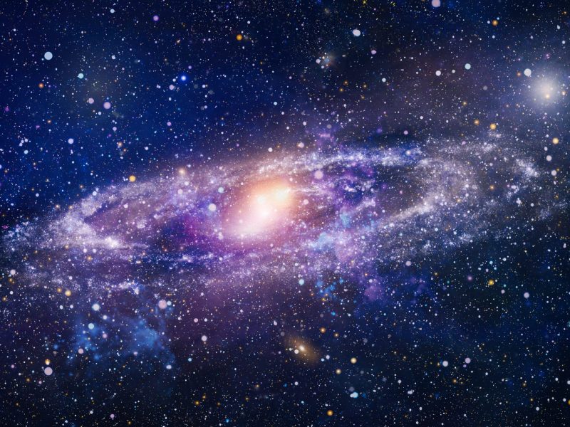 Galaxe im Weltraum