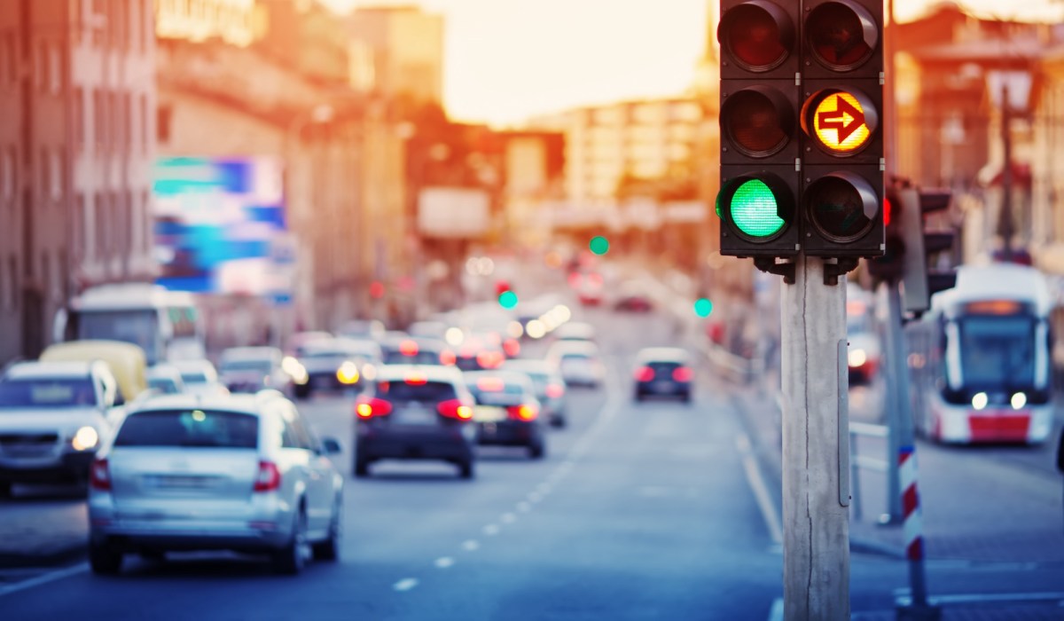 Autos im Straßenverkehr