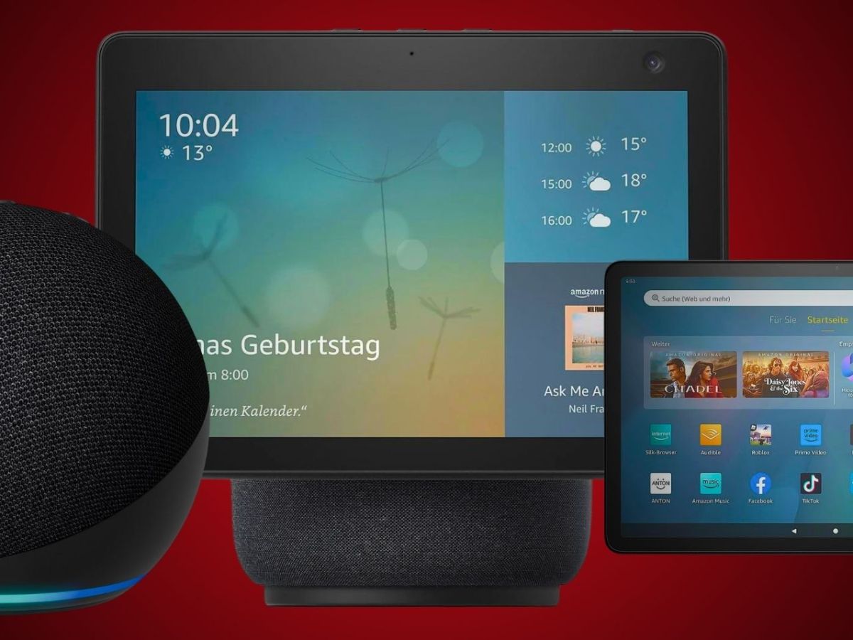 Alexa-Geräte bei MediaMarkt: Rabatte für Echo, Kindle und Co.