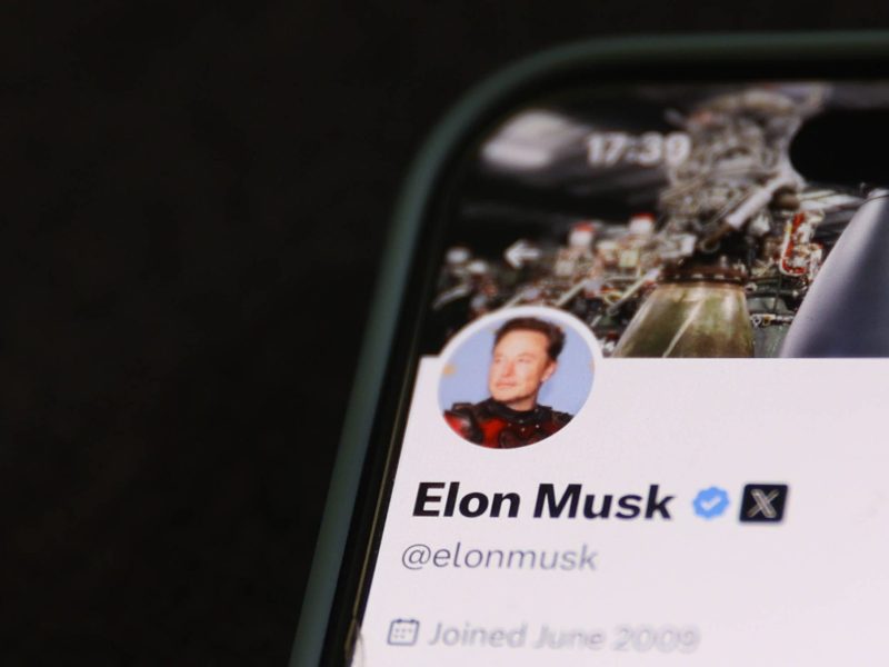 X-Account von Elon Musk