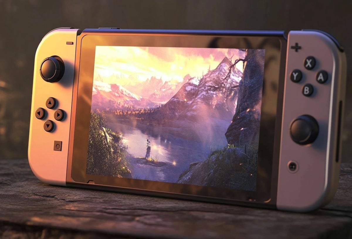 KI-generiertes Bild einer Nintendo Switch 2