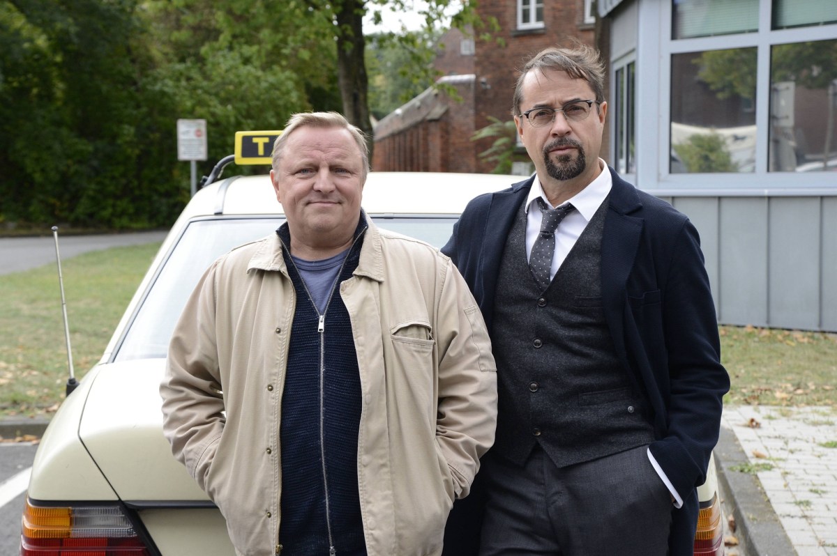 Axel Prahl und Jan Josef Liefers aus dem Tatort Münster.