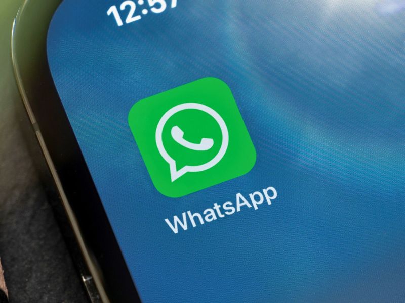 WhatsApp-Anwendung auf Smartphone