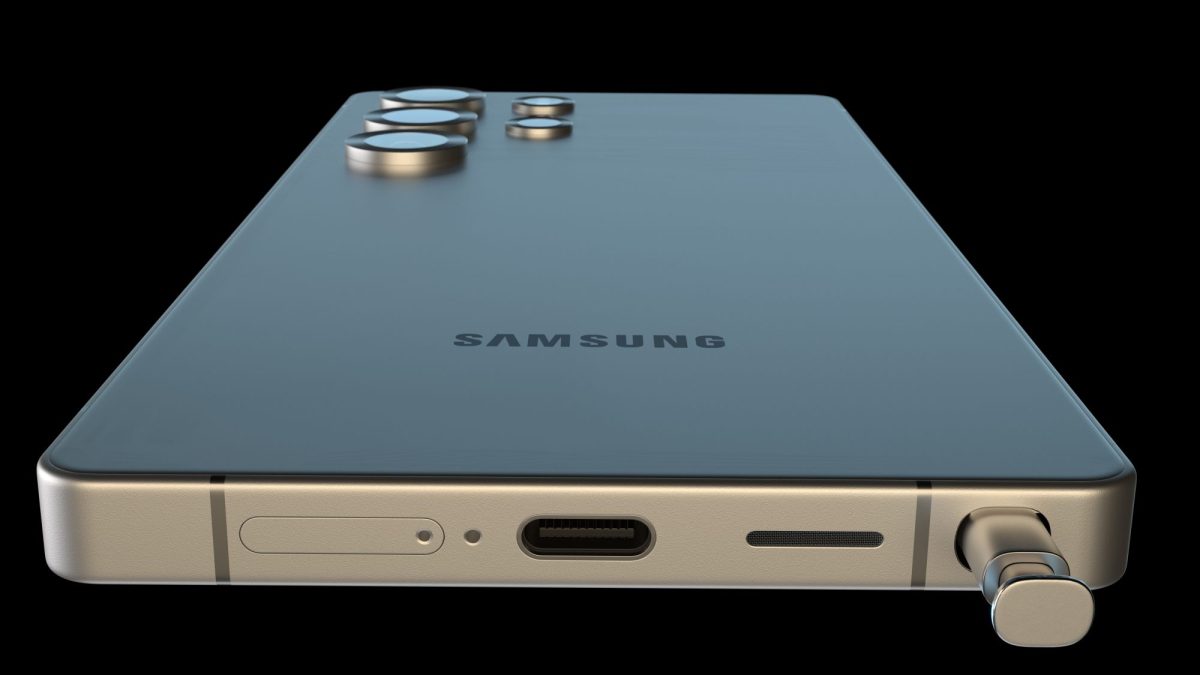 Render des Samsung Galaxy S25 Ultra