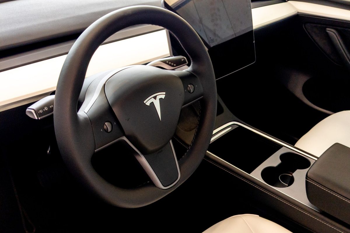 Innenraum des Tesla Modell Y